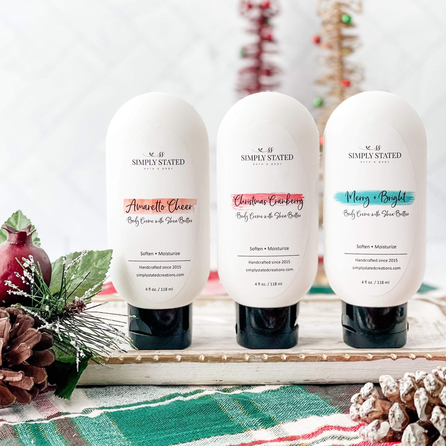 Body Creme Christmas Collection: Merry + Bright