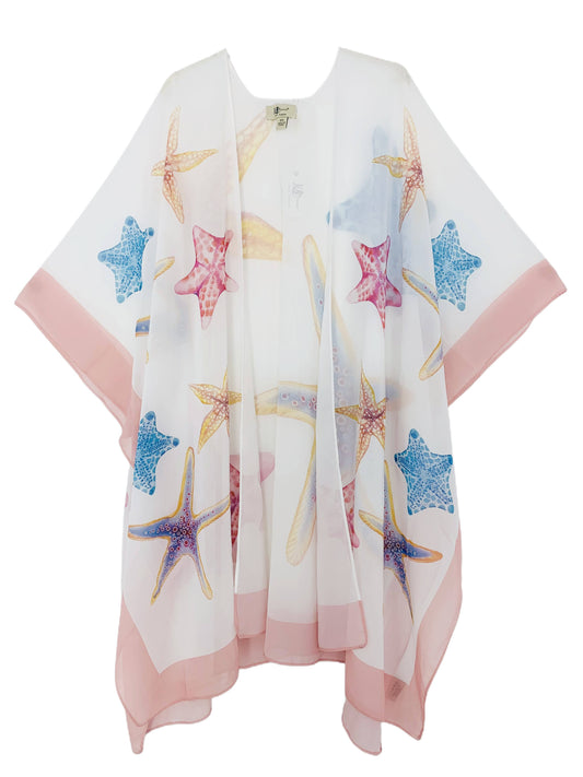 Pink Starfish Kimono