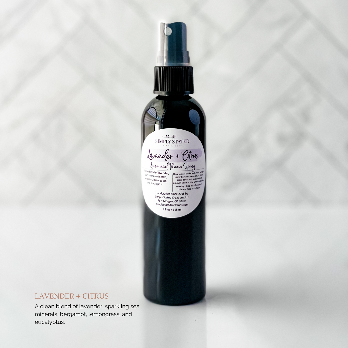 Odor Neutralizing Room Spray: Lavender & Citrus