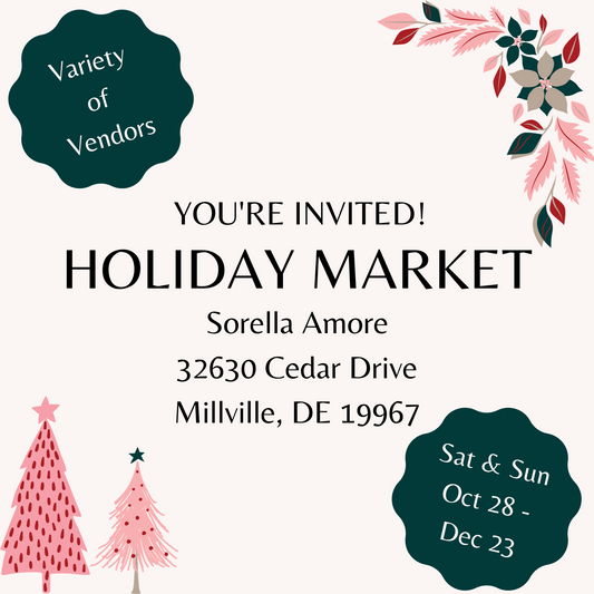 Join the Holiday Extravaganza: Vendor Market Showcase at Sorella Amore!
