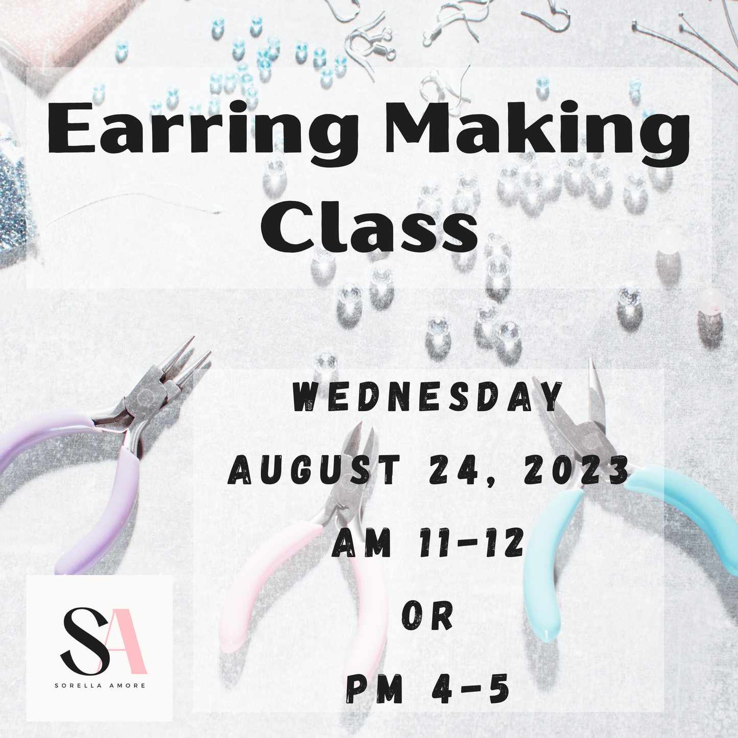 Earring Making Class | All Ages