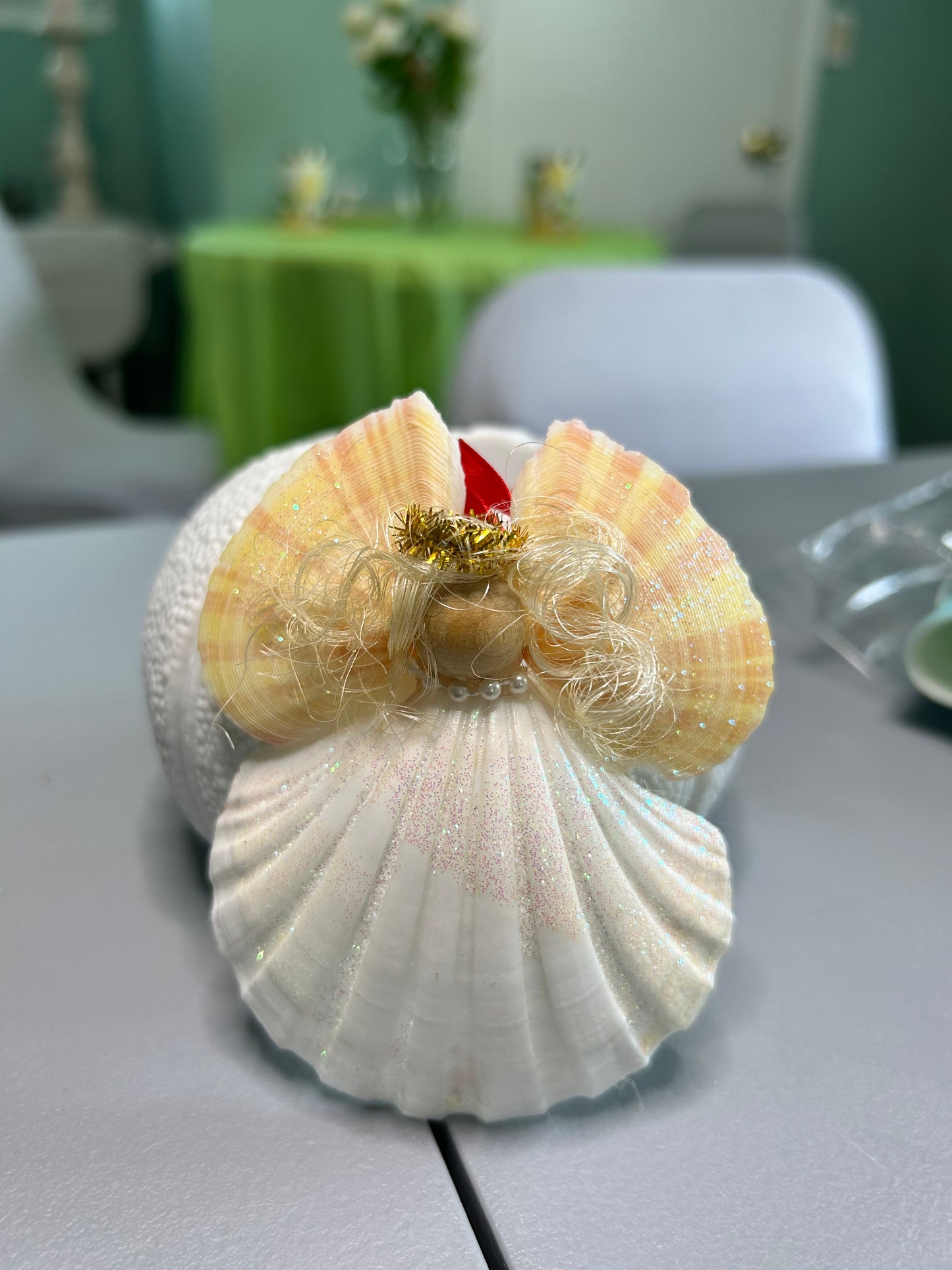 Seashell Angel Ornament