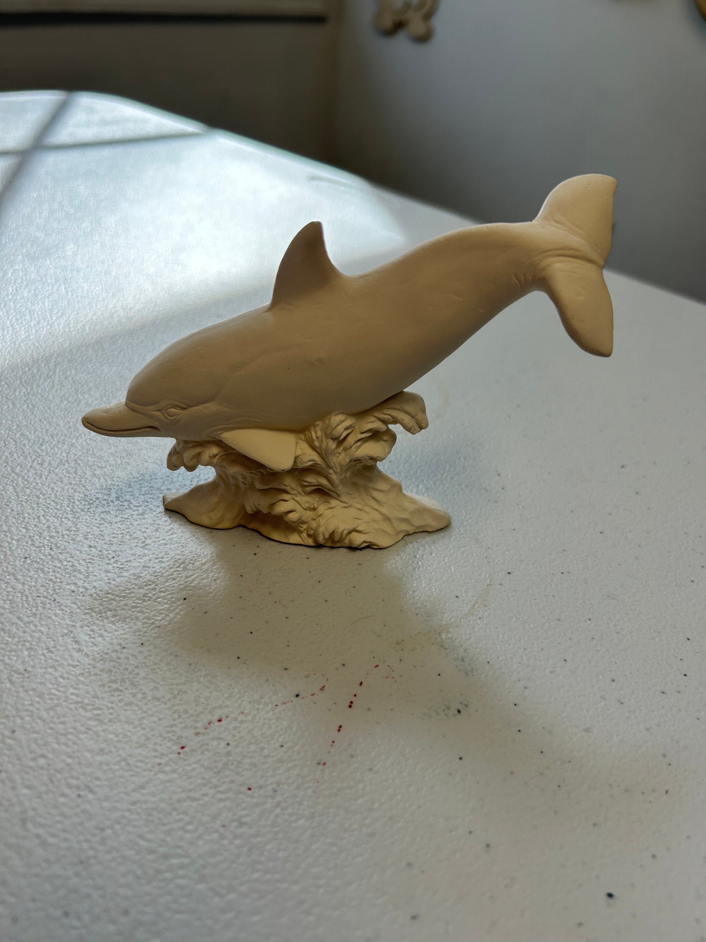 Dolphin Unfinished Ceramic