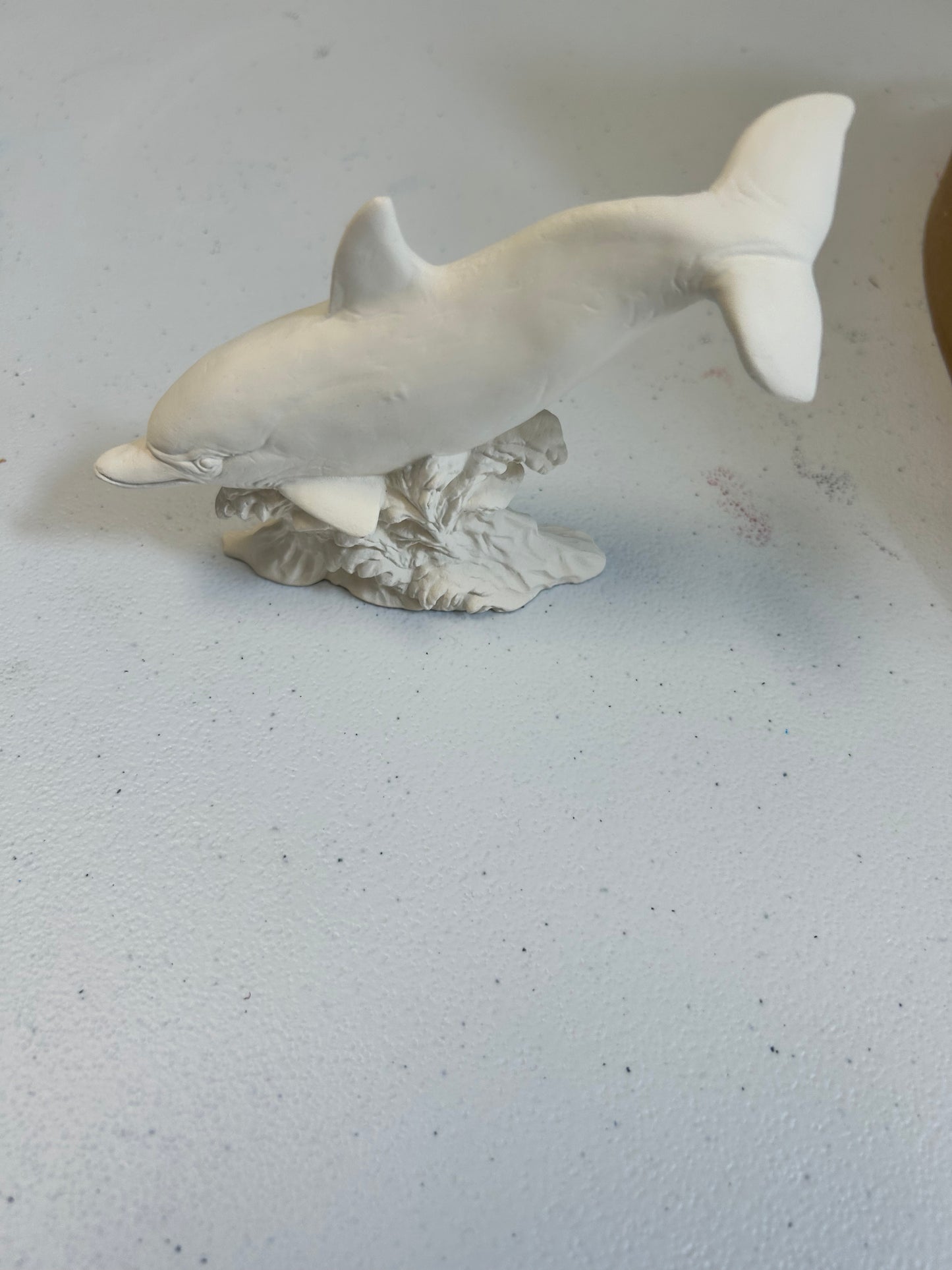 Dolphin Unfinished Ceramic
