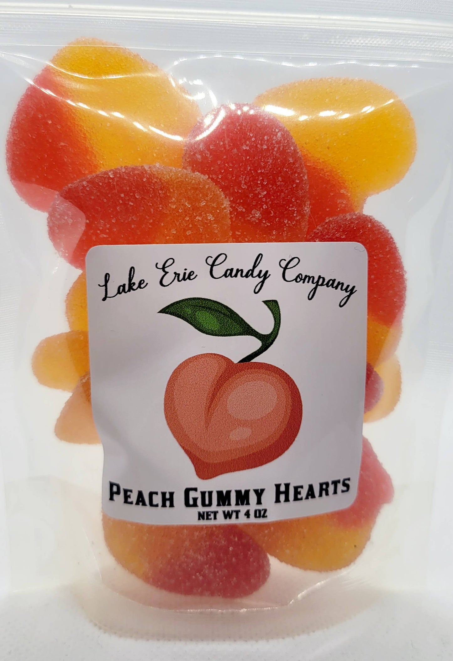 Peach Gummy Hearts