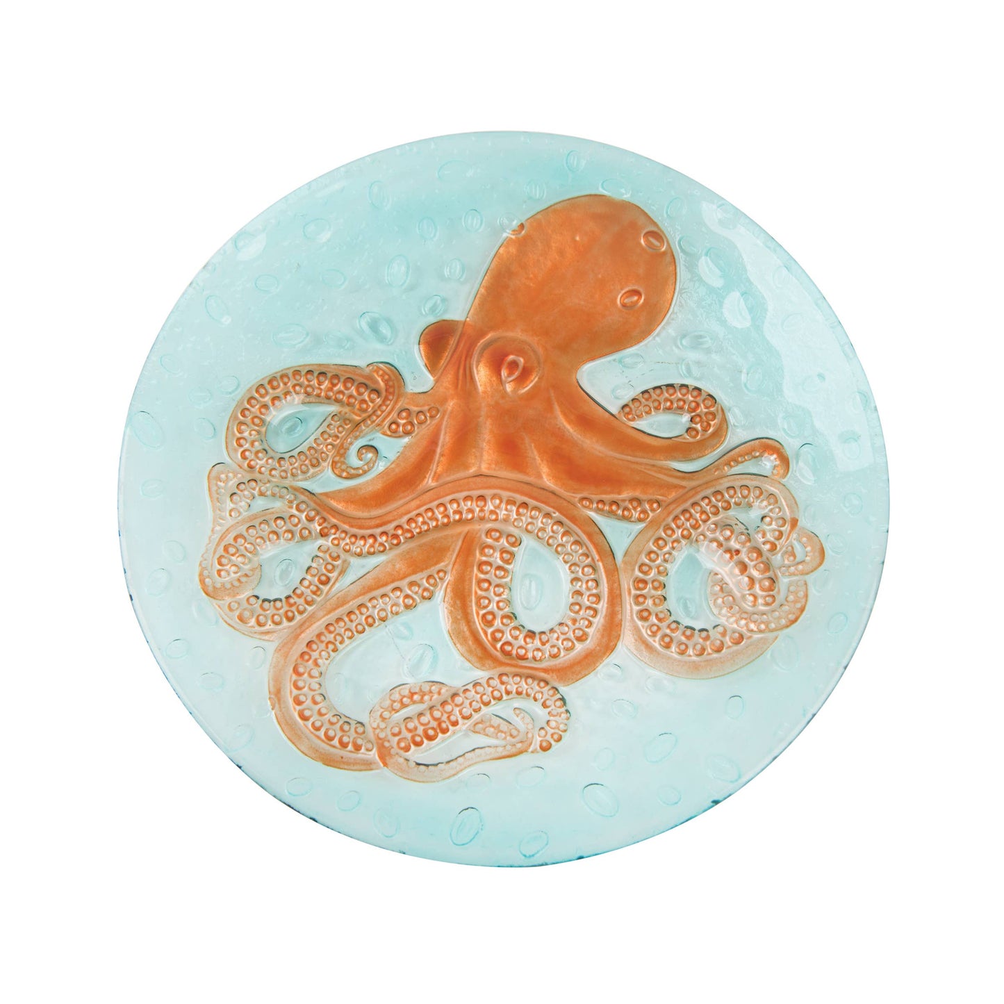 Octopus Glass Plate