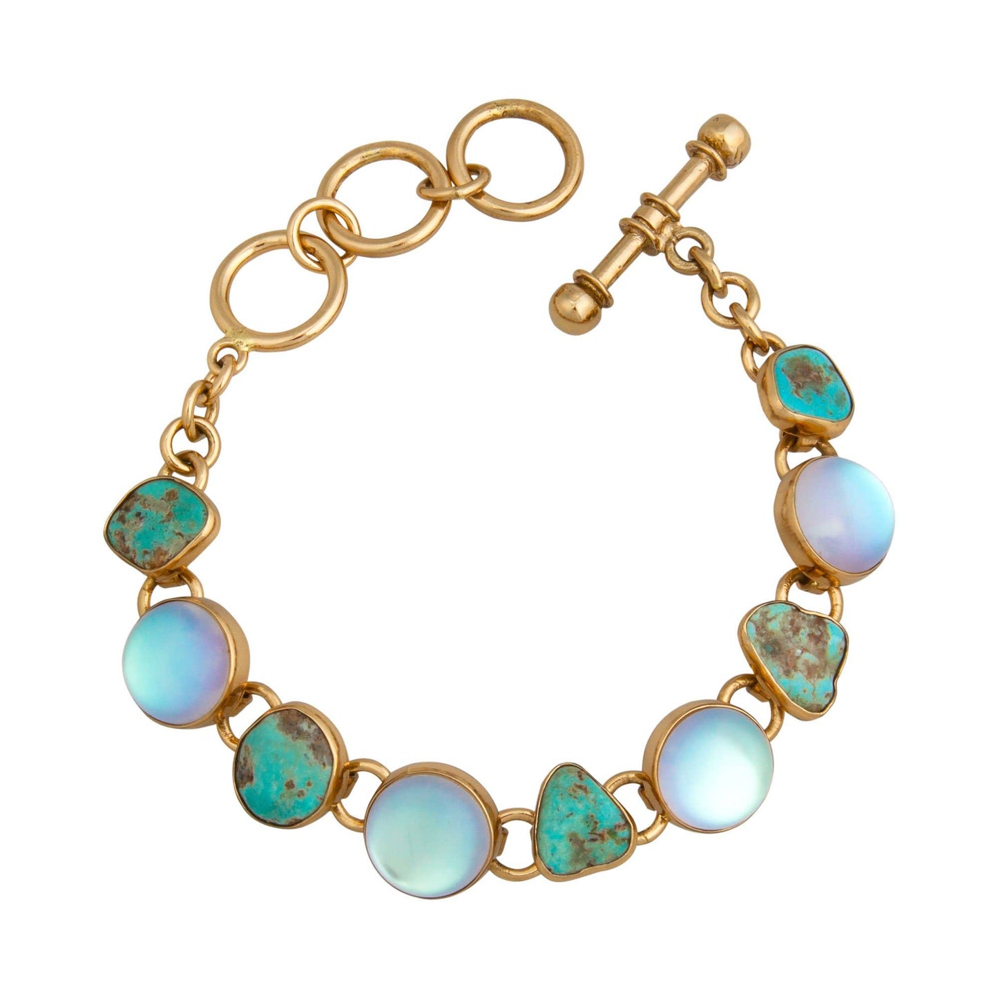 Alchemia Luminite &  Campo Frio Turquoise Bracelet