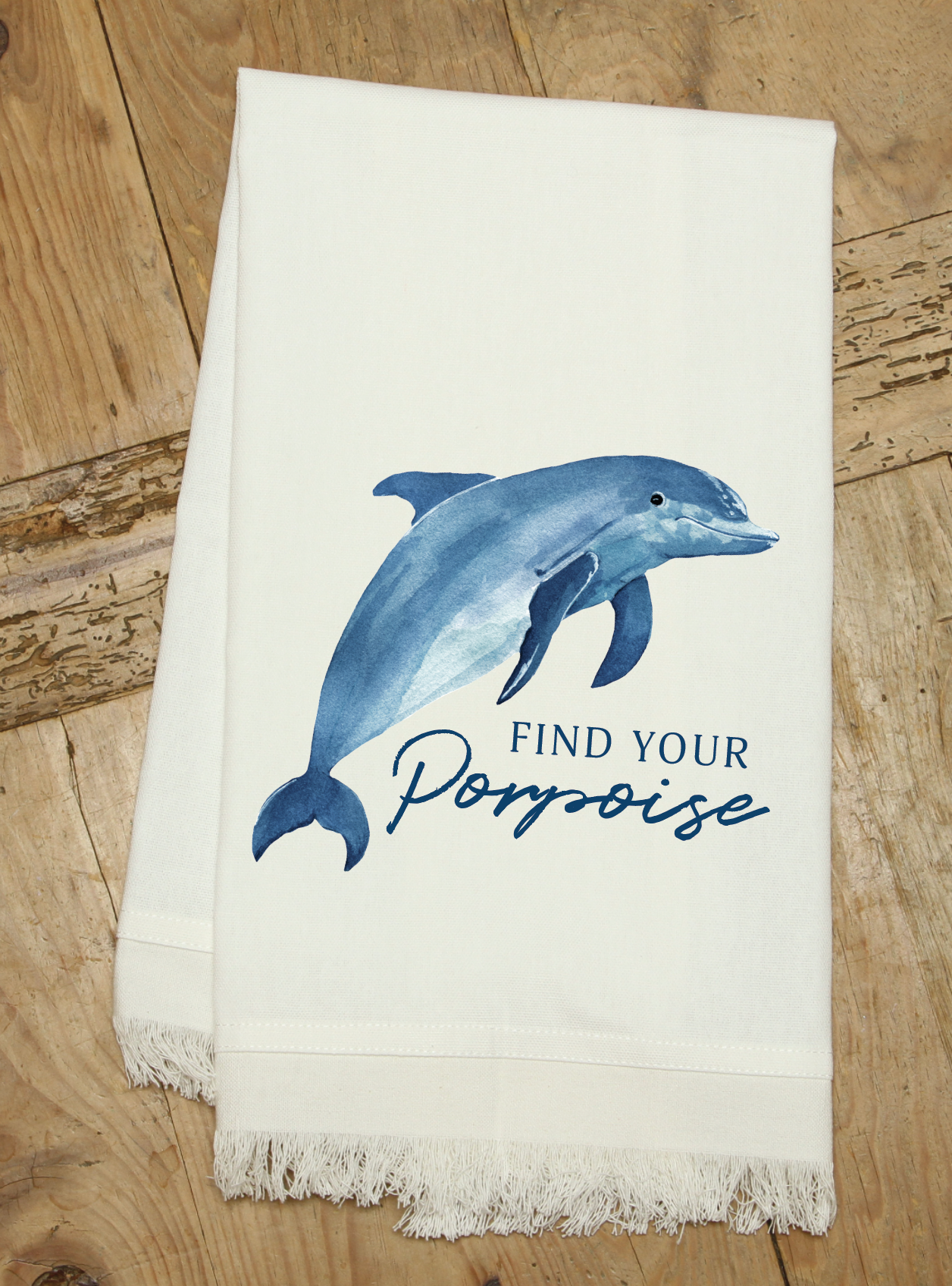 Find Your Porpoise / Kitchen Towel