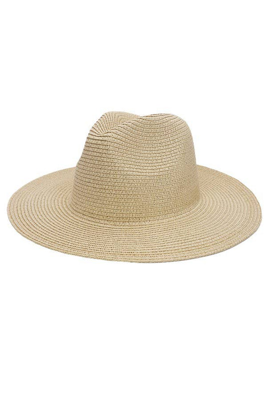 Beige Panama Rancher Hat