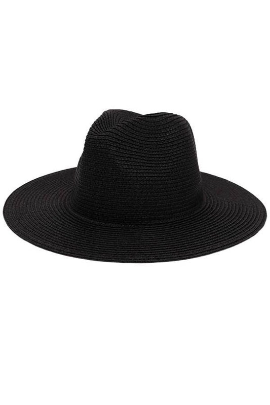 Black Panama Rancher Hat