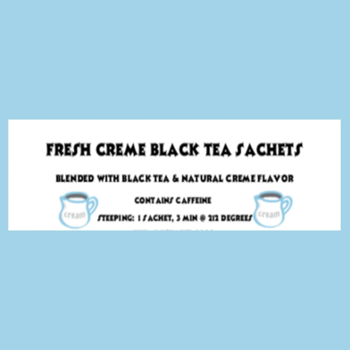 Fresh Crème Black Hot Tea | Sorella Amore