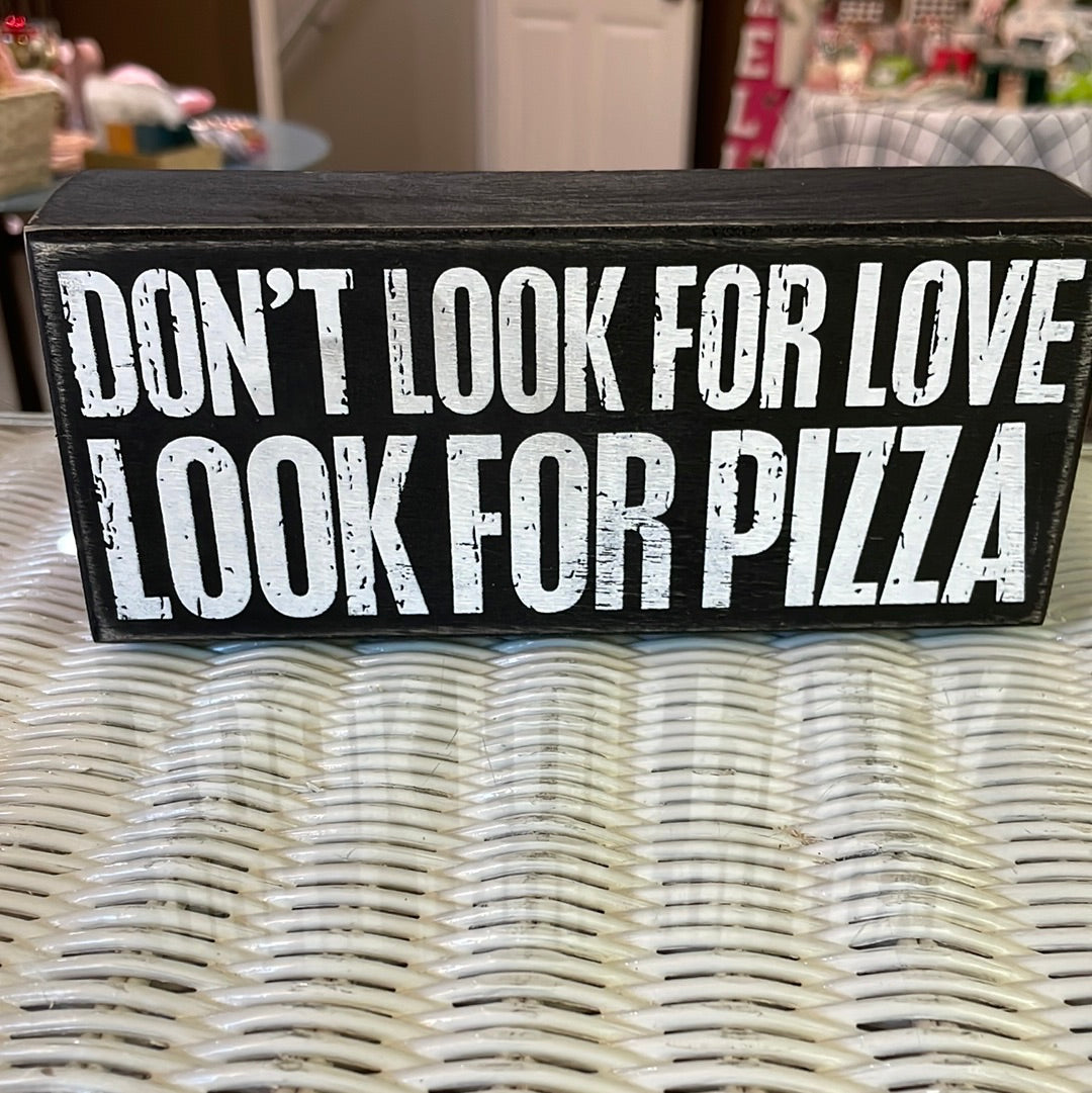 Look for Pizza