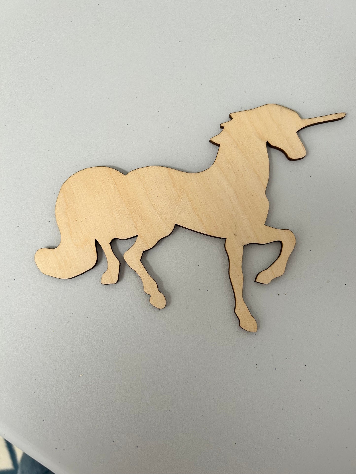 Unicorn Wood Cutout