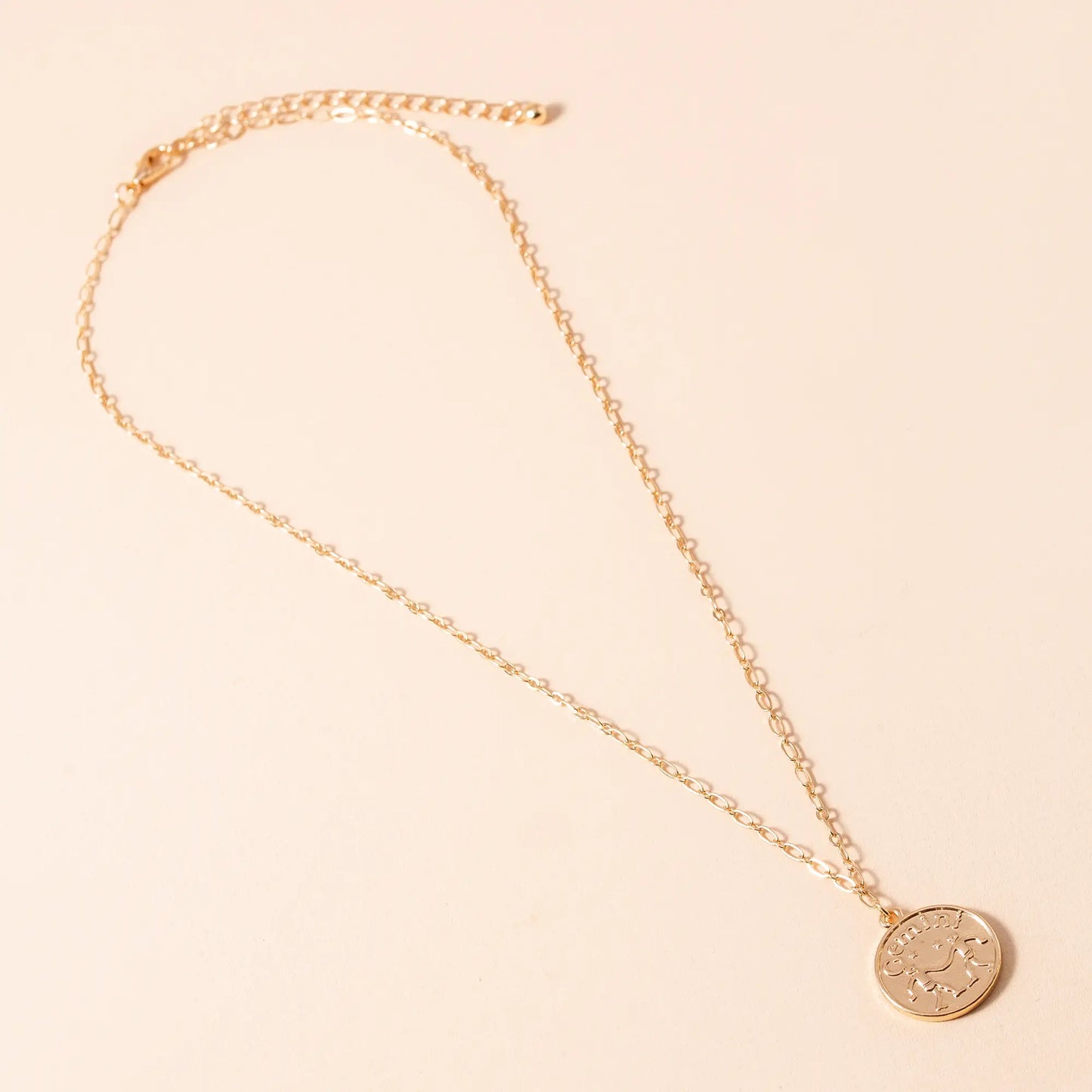 Zodiac Coin Pendant Necklace | Sorella Amore
