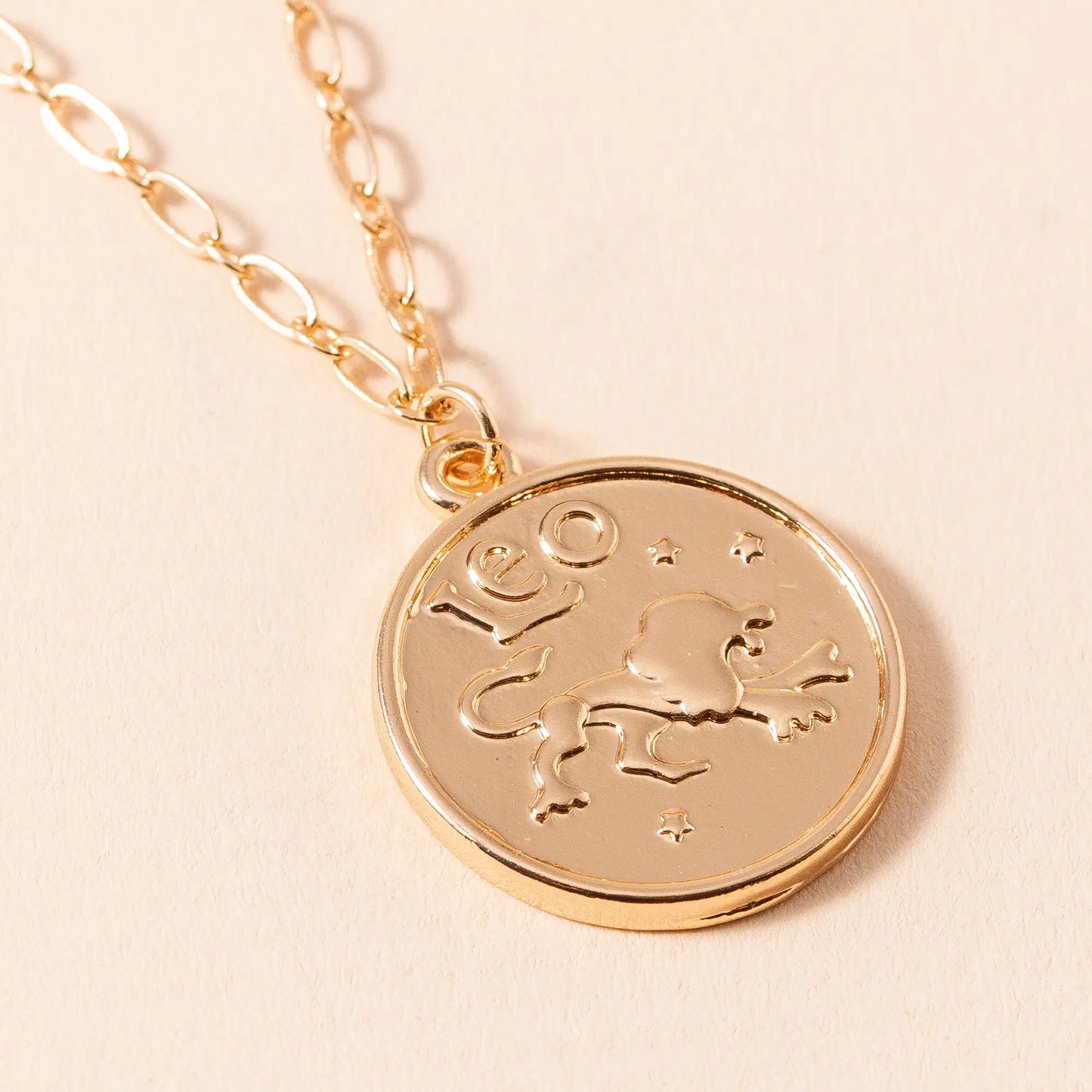 Zodiac Coin Pendant Necklace | Sorella Amore